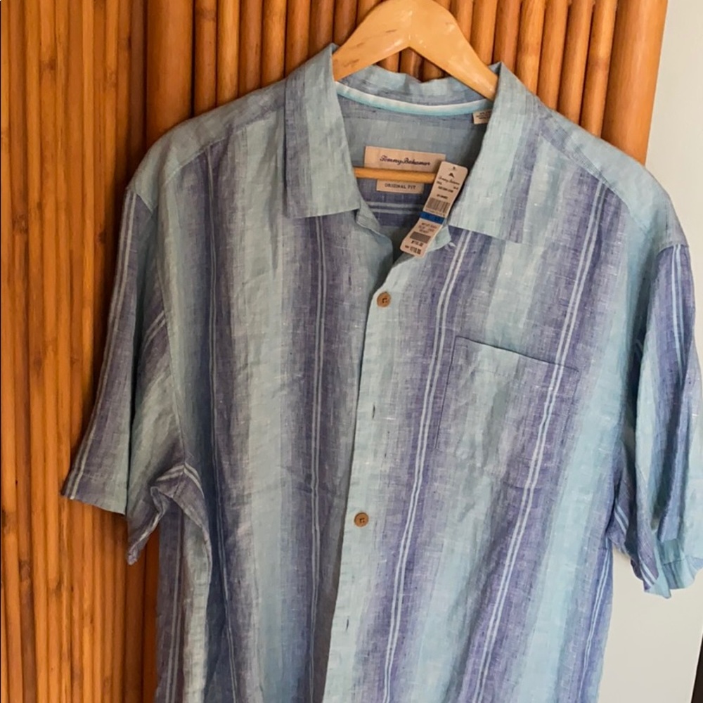 Tommy Bahama Chambray Good Stripe-Ations